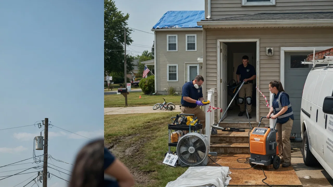Water Damage Repair in Houghton Lake, MI near me